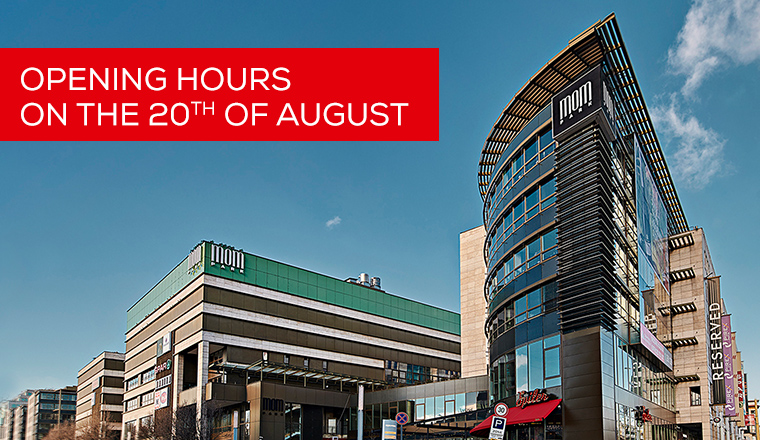 Opening hours at the weekend of National Holiday 
