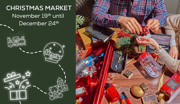 Check out MOM Park's Christmas market!
