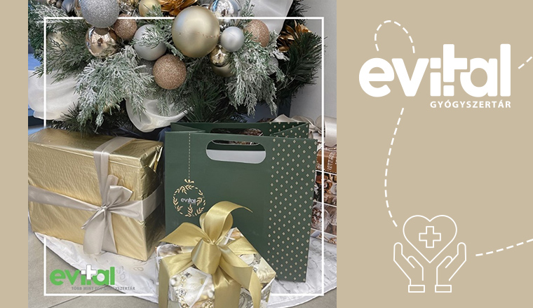 Gift wrapping at Evital!