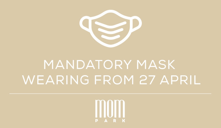 Mandatory mask wearing from 27 April