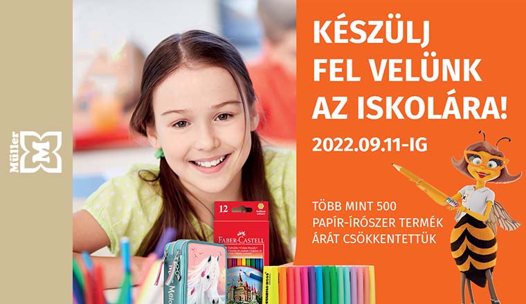 Start the school year with Müller!