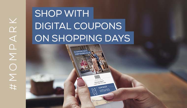 Use our digital coupons from the application!