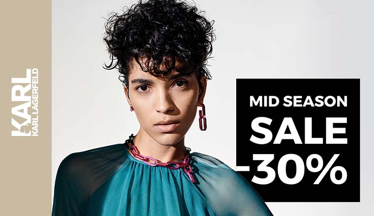 Mid-season sale at Karl Lagerfeld