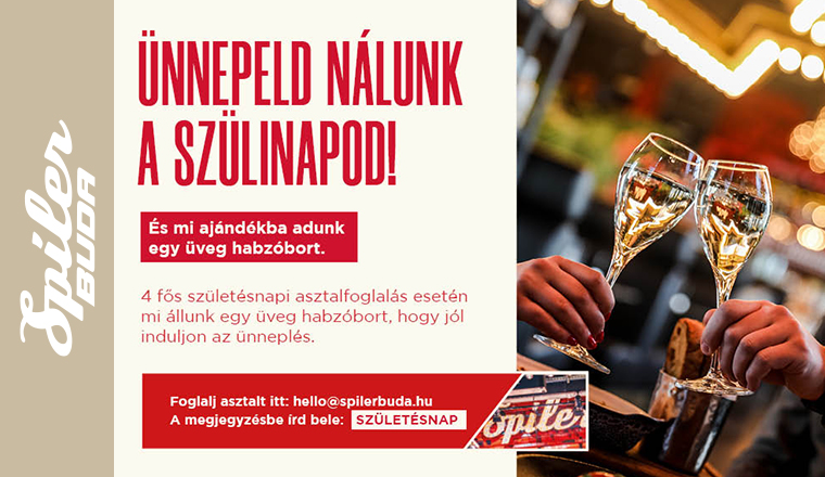 Celebrate your birthday at Spíler!