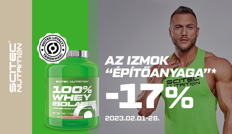 Stay in shape with Scitec Nutrition’s products!