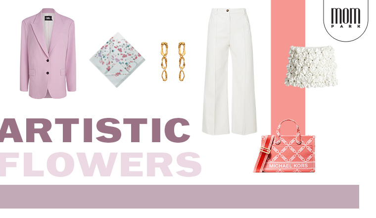 Artistic Flowers in Fashion