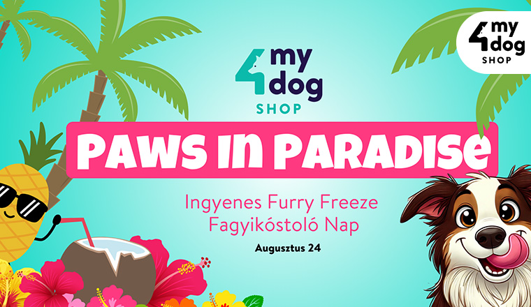 Paws in Paradise Day at 4MyDog SHOP