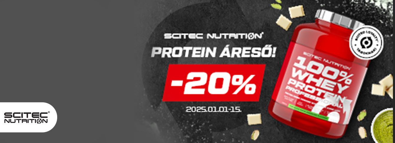 New Year Promotion at Scitec Nutrition Store