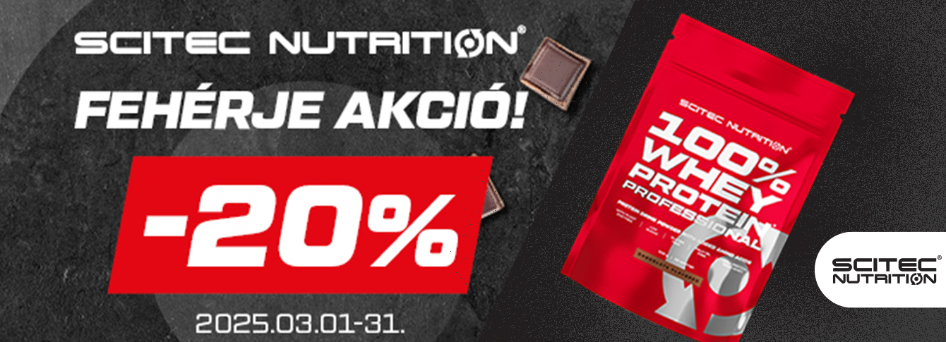 20% Discount on Scitec Nutrition’s Bestselling Product