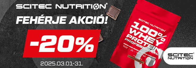 20% Discount on Scitec Nutrition’s Bestselling Product