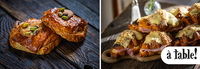 Tempting New Menus at à table!