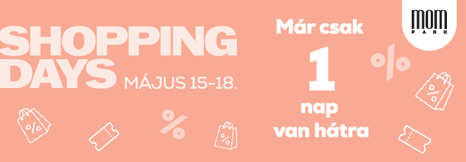 Shopping Days Begins This Thursday!