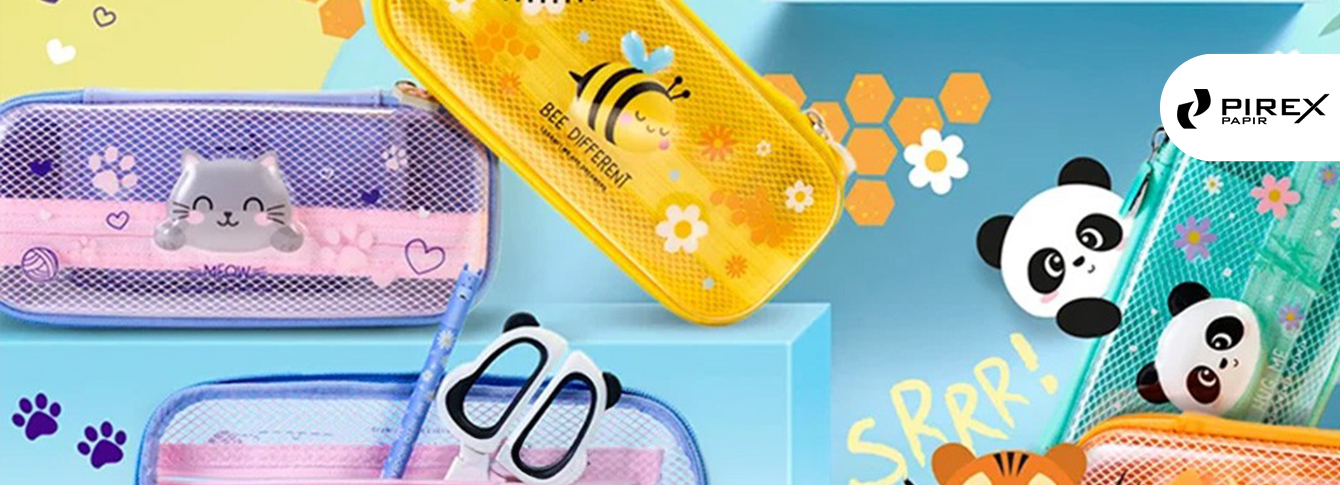 Cheerful Pencil Cases Now Available at Pirex Papír