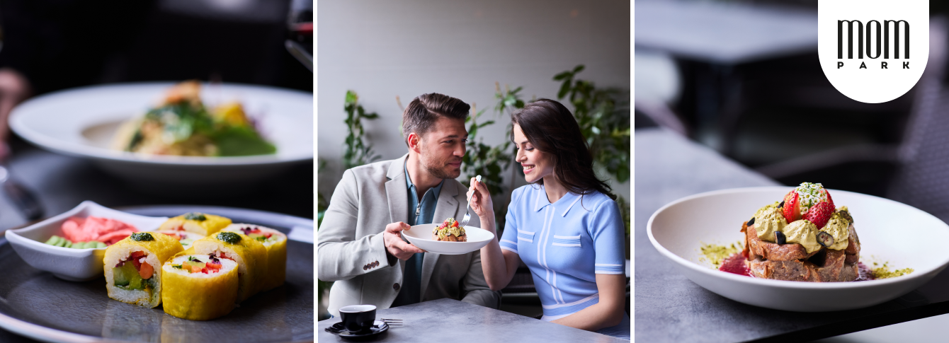Light Spring Dishes in a Charming Setting