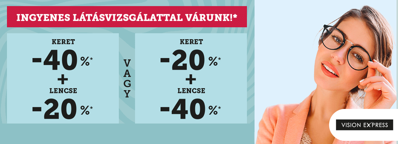 Decide on the Discount in the Vision Express Promotion!