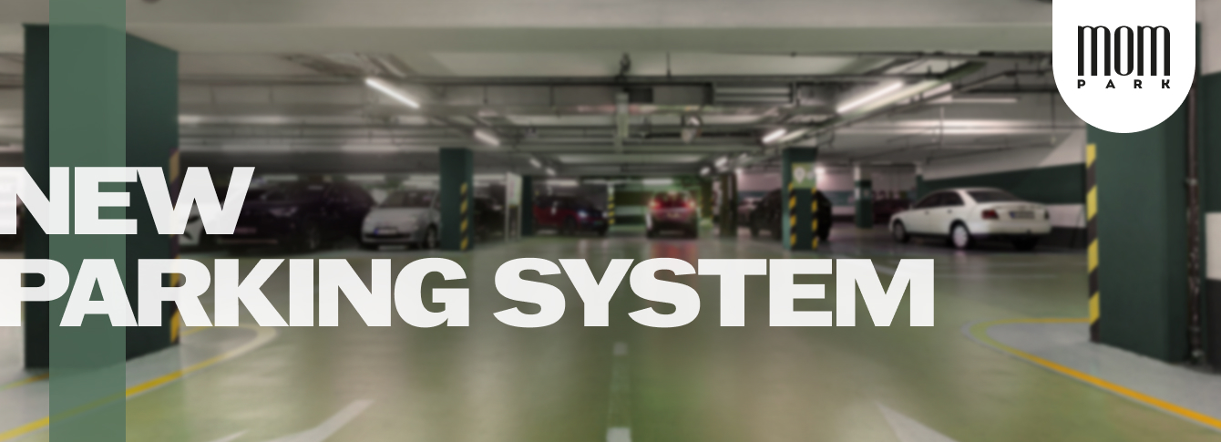 Our parking system has been renewed!