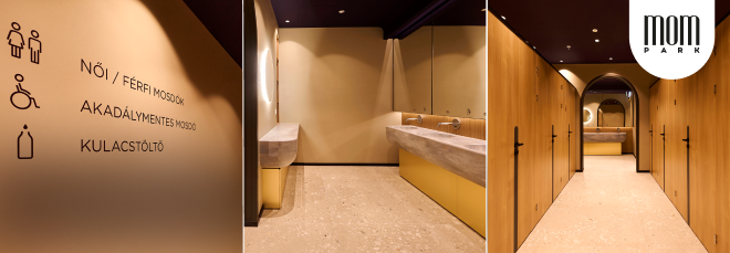 Renovated Restrooms on Both Floors Renovated Restrooms on Both Floors