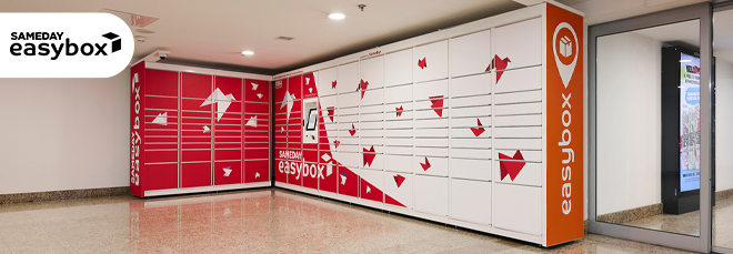 The SAMEDAY Easybox Locker Has Been Expanded!