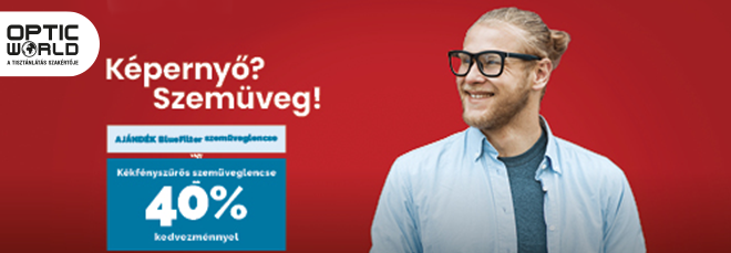 Blue Light Filtering Glasses Promotion at Optic World