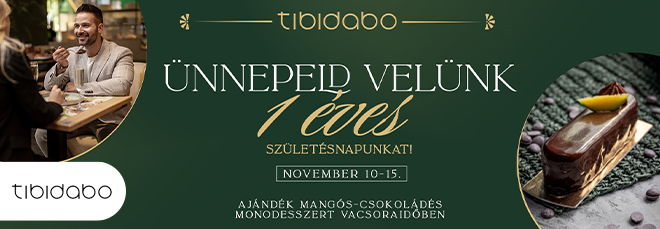 Celebrate the 1st Anniversary of Tibidabo Restaurant!