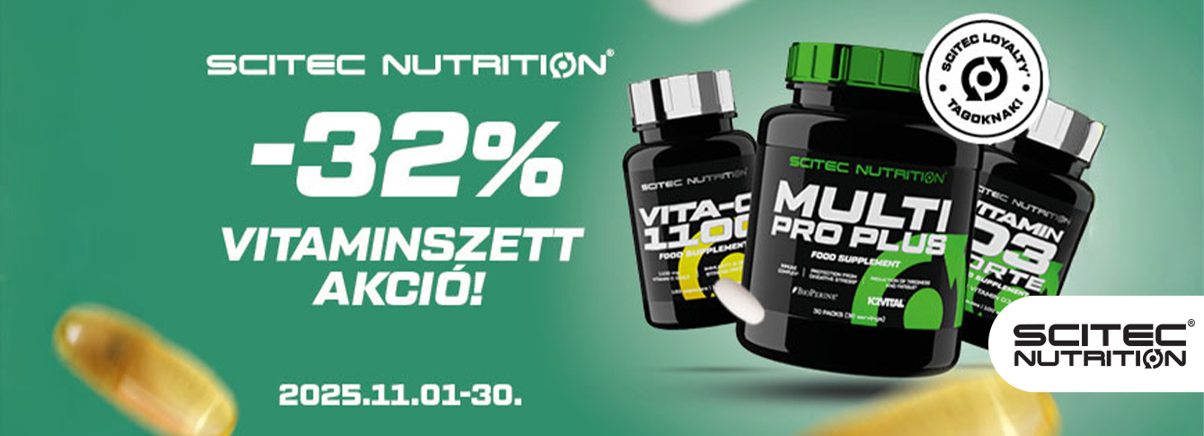 Vitamin Promotion at Scitec Nutrition