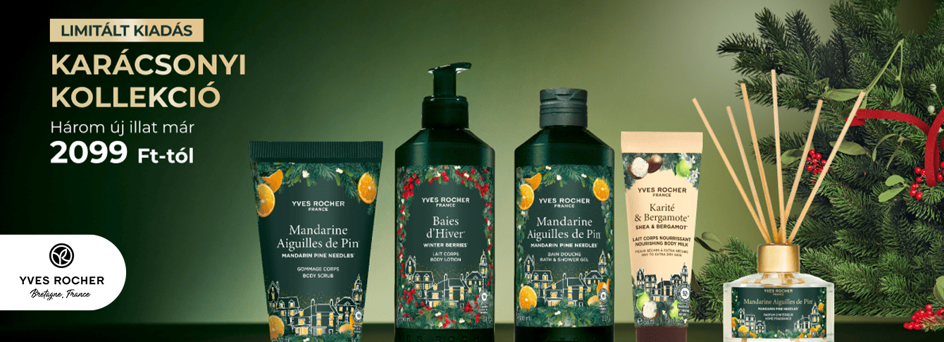 Christmas Collection at Yves Rocher