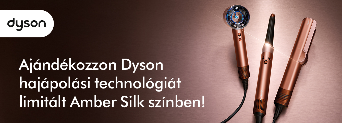 Dyson Hair Care Devices in the Limited-Edition Amber Silk Colour