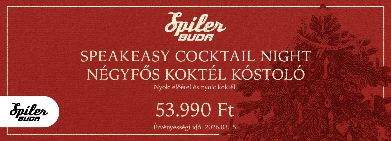 Exclusive Cocktail Tasting for Four at Spíler Buda