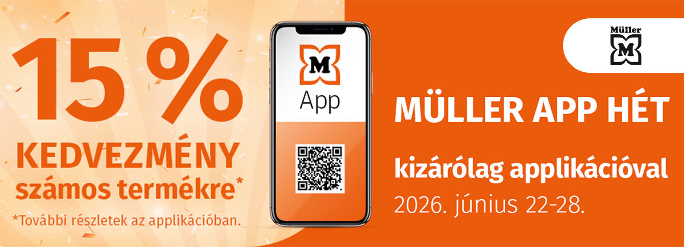 EXCLUSIVE OFFERS AND COUPONS DURING MÜLLER APP WEEK