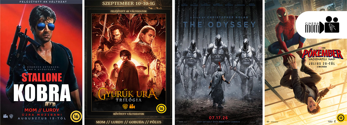 New Premieres and Legendary Returns at Cinema MOM
