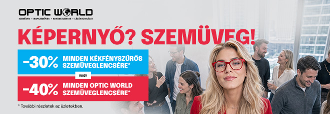 Discounted Blue Light Glasses at Optic World