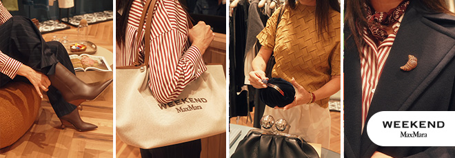 Take a closer look at the world of Weekend Max Mara!