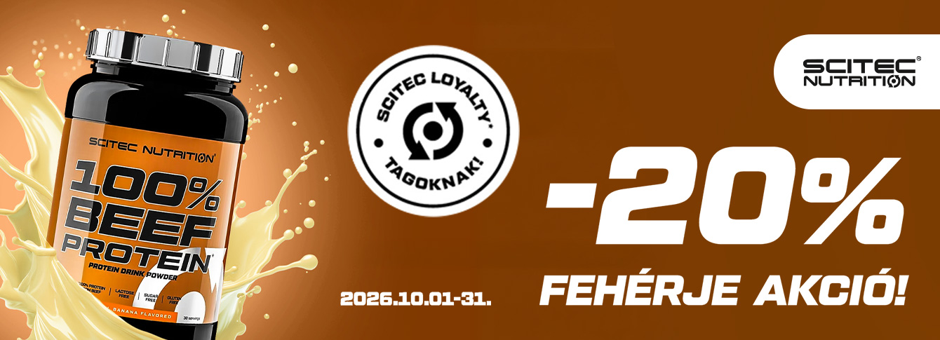 100% Beef Protein: October Special at Scitec