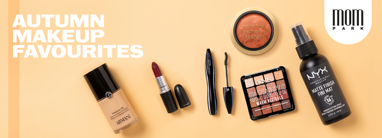 Autumn makeup favorites from MOM Park's beauty selection