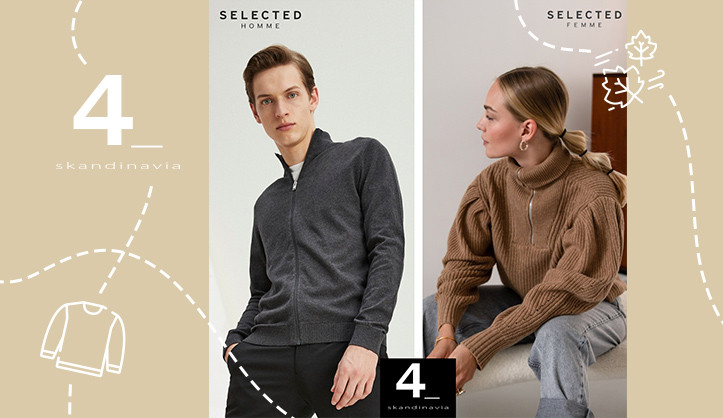 Fashionable sweaters in 4_skandinavia!