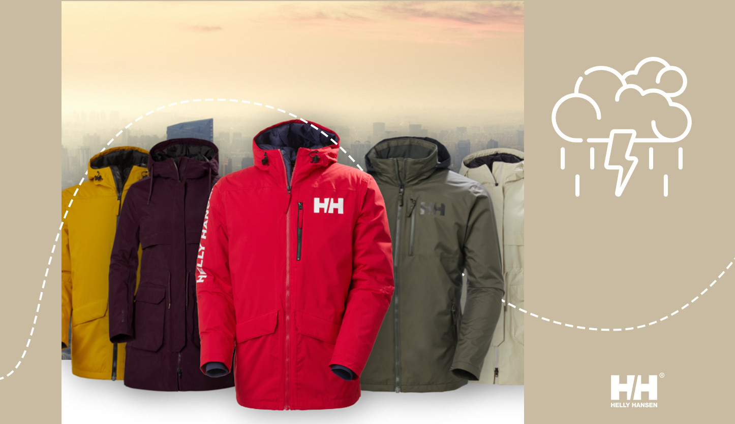A comfortably stylish winter at Helly Hansen!