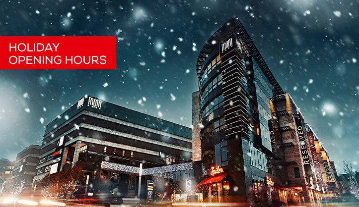 Holiday opening hours in MOM Park