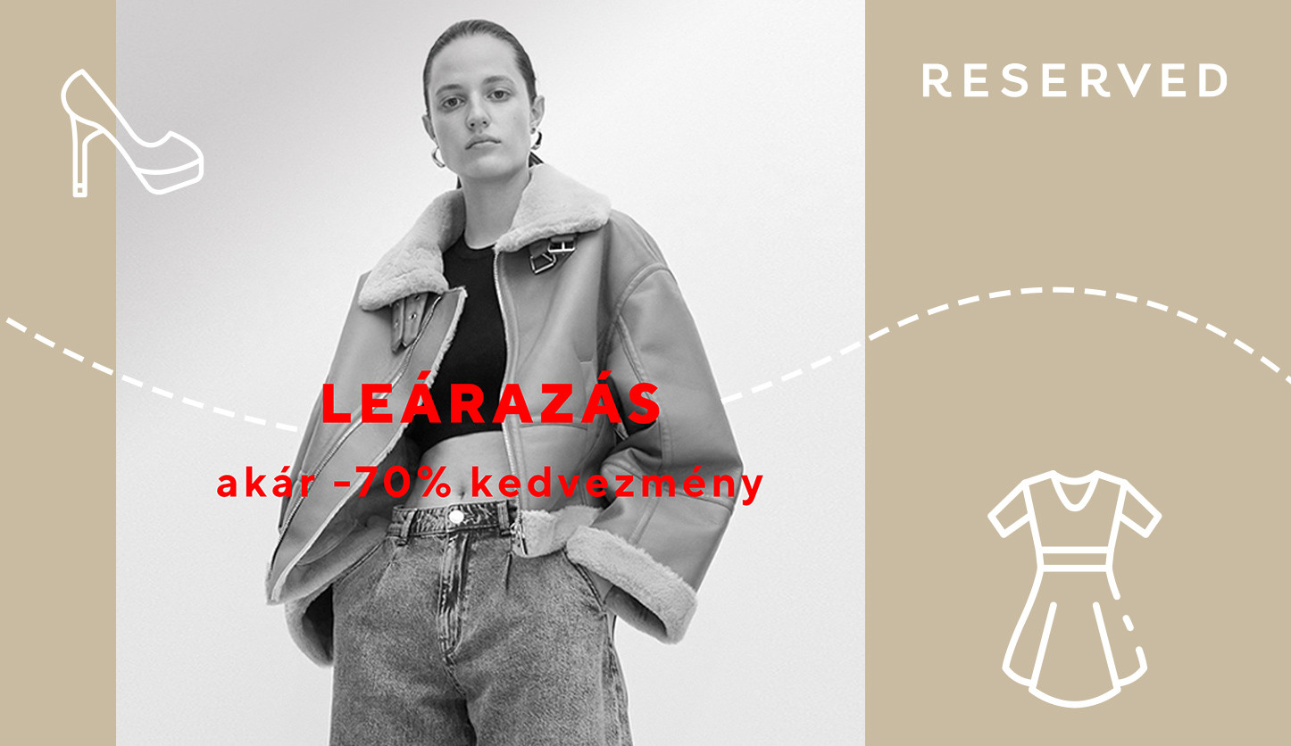 Huge discounts at Reserved!